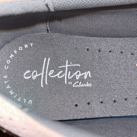 NWT Clark’s Landry Vibe Sneakers Pink Combo Suede - Picture 5 of 8